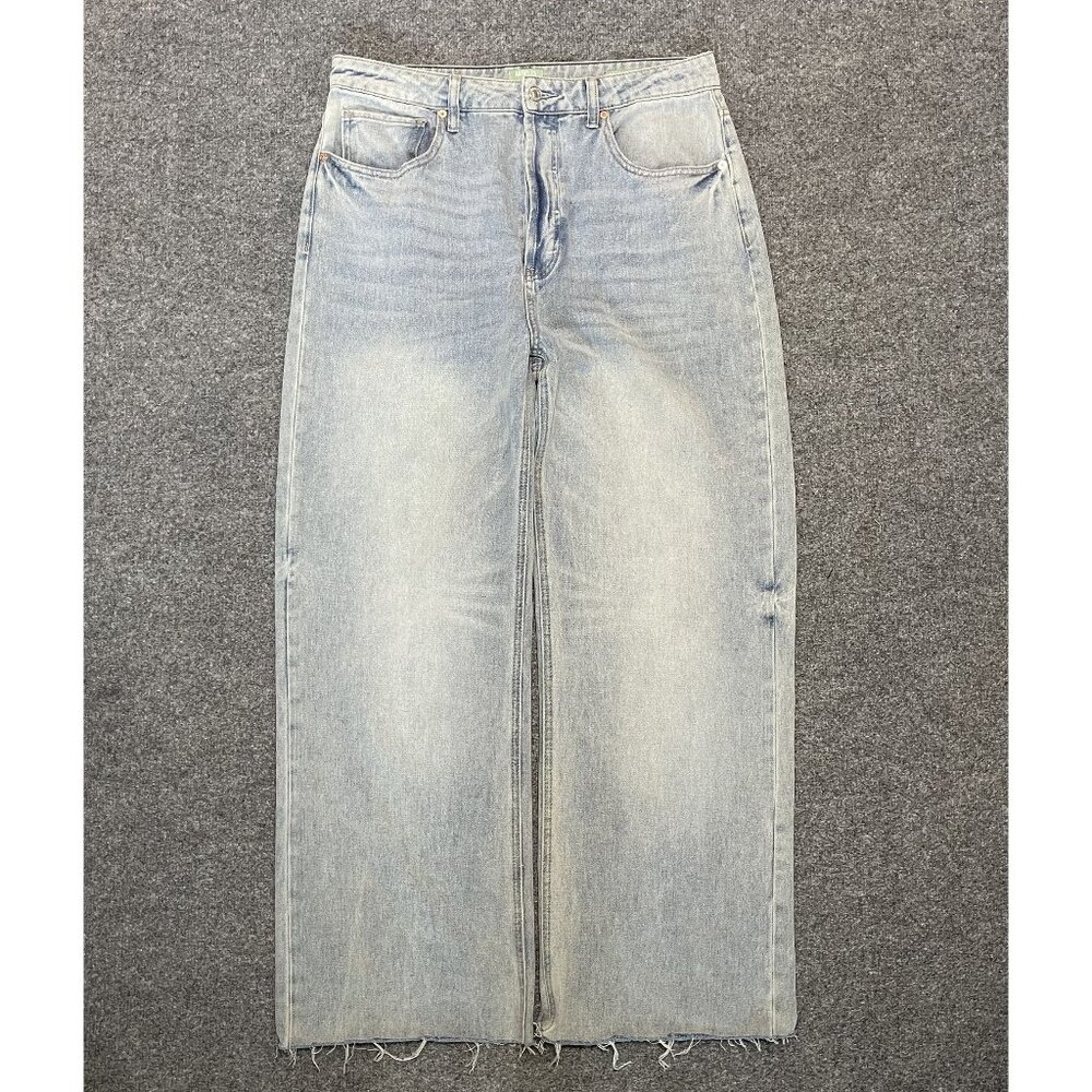 Articles Of Society The Jane High Rise Wide Leg Jeans Silverlake Wash Size 12/31